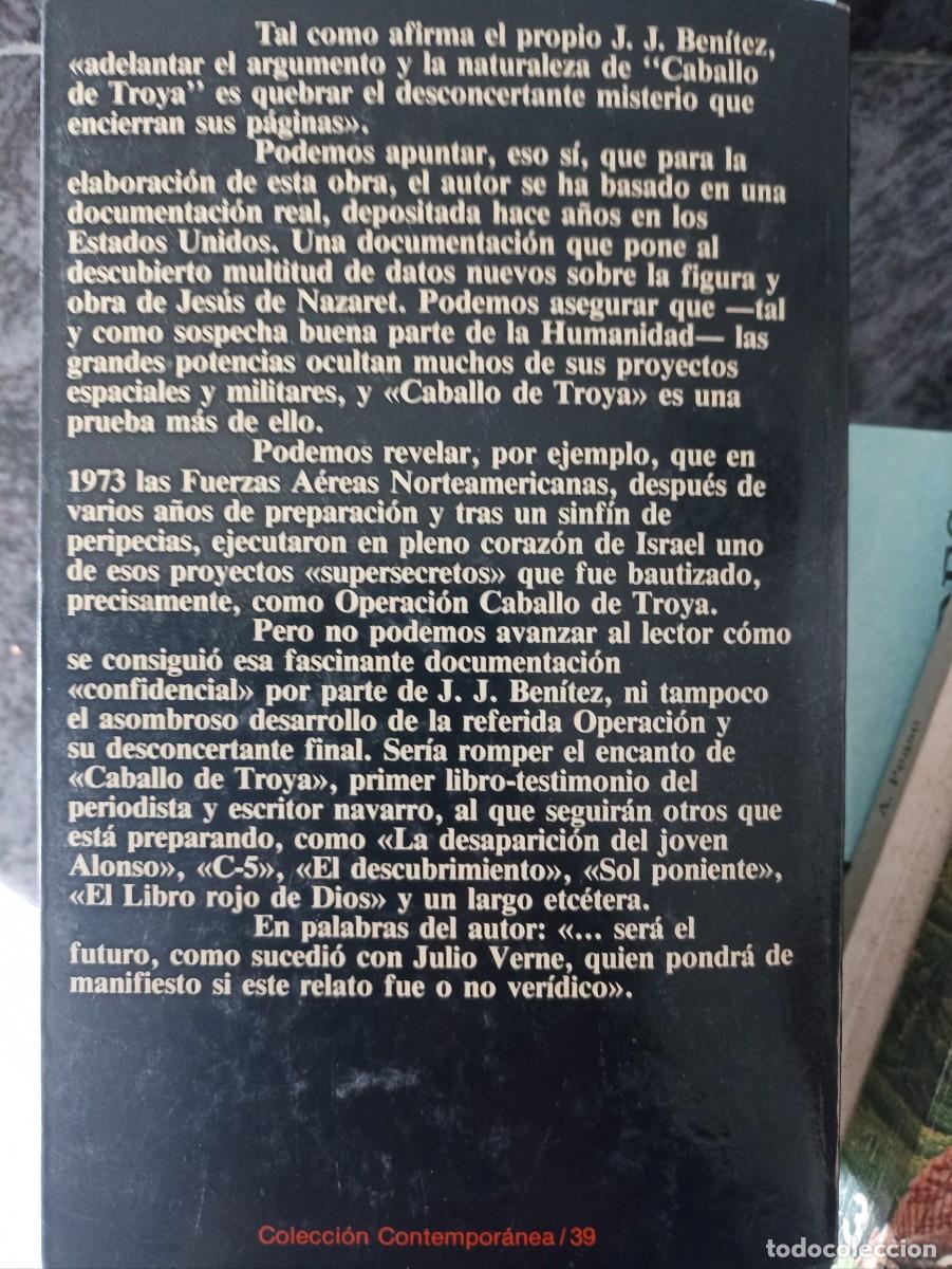 Libros de segunda mano: CABALLO DE TROYA. J.J. BENITEZ. Ed. Planeta - Foto 2