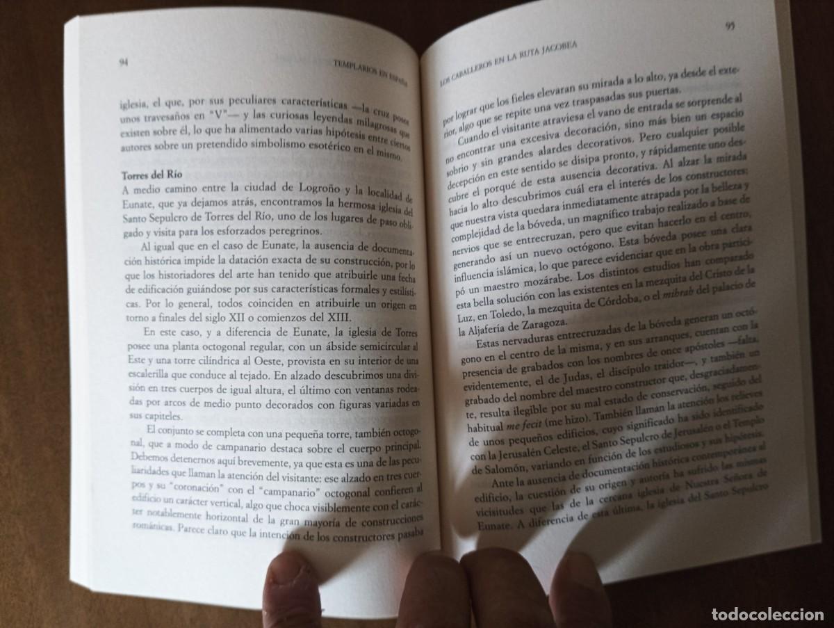 Libros de segunda mano: TEMPLARIOS EN ESPA&Ntilde;A.- JAVIER GARC&Iacute;A BLANCO. - Foto 4