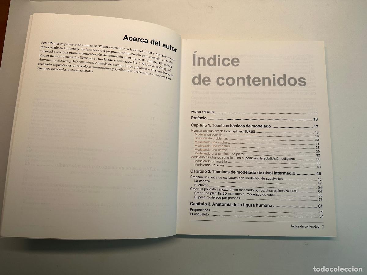 Libros de segunda mano: MODELADO HUMANO Y 3D ANIMACIONES PETER RATNER - Foto 2