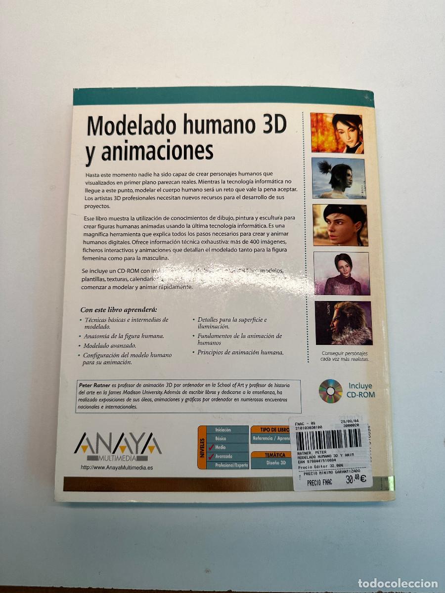 Libros de segunda mano: MODELADO HUMANO Y 3D ANIMACIONES PETER RATNER - Foto 9