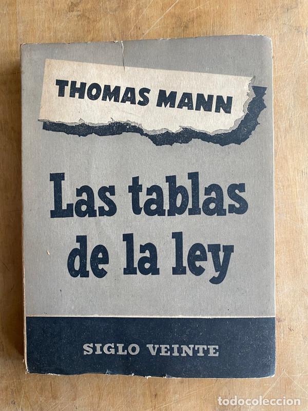 Libros de segunda mano: Las tablas de la ley - Mann, Thomas - Foto 1
