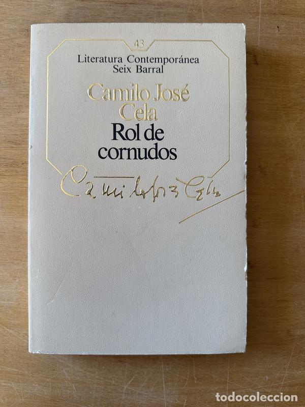 Libros de segunda mano: Rol de Cornudos - Cela, Camilo Jose - Foto 1