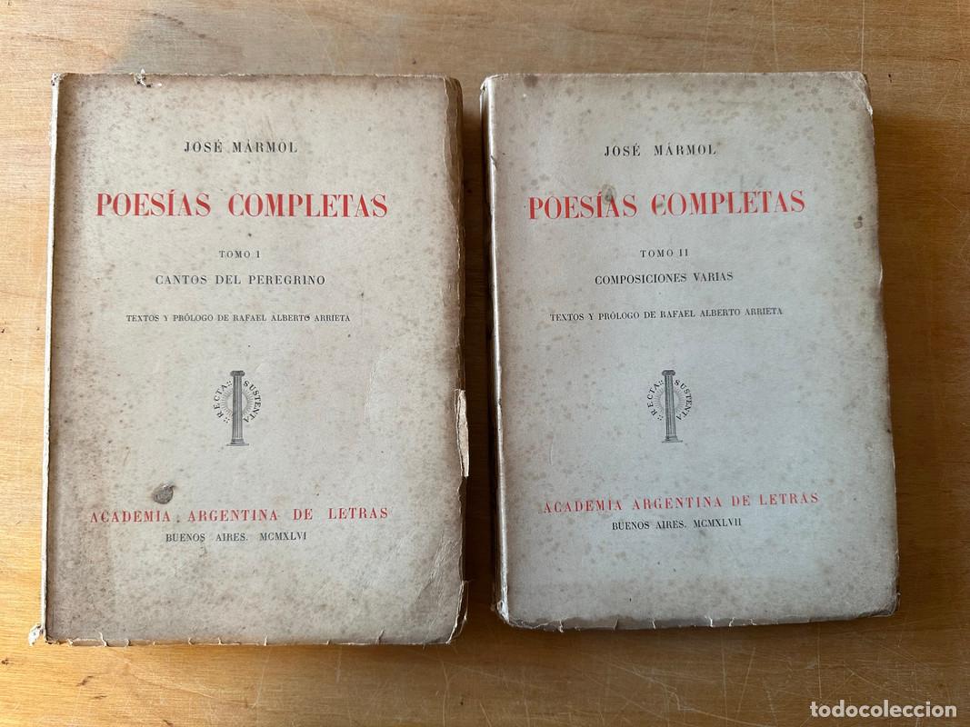 Libros de segunda mano: Poesias Completas - Marmol, Jose - Foto 1