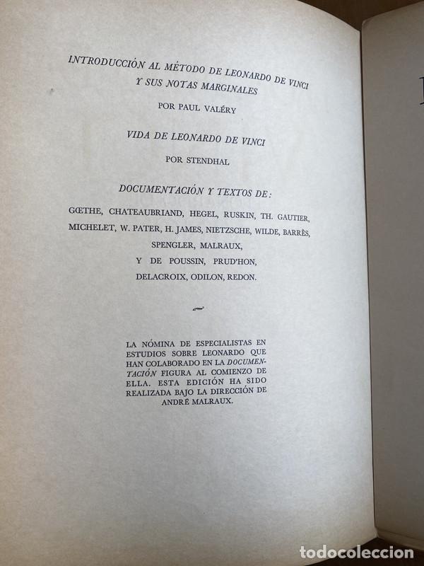 Libros de segunda mano: Leonardo De Vinci - Valery; Stendhal - Foto 2