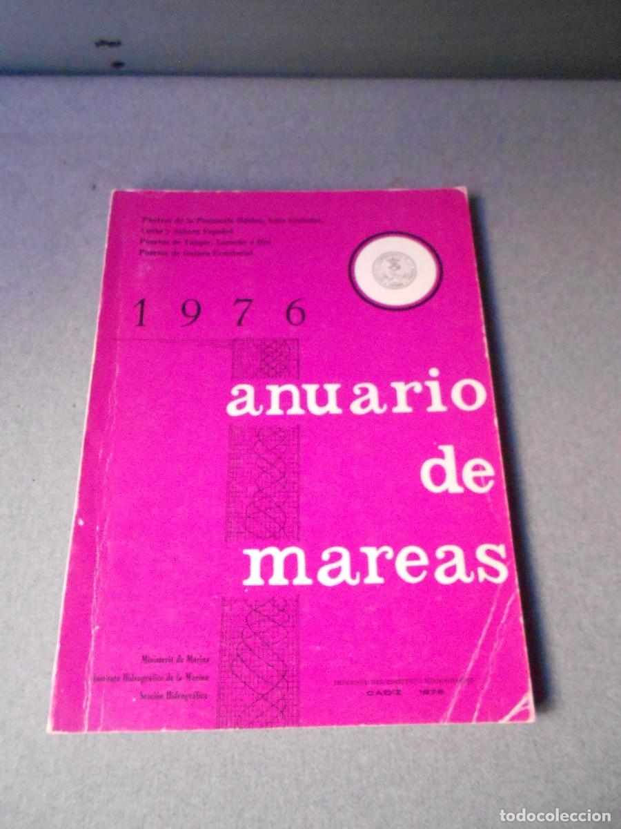 Libros de segunda mano: ANUARIO DE MAREAS. EDICION DE 1976. - Foto 1