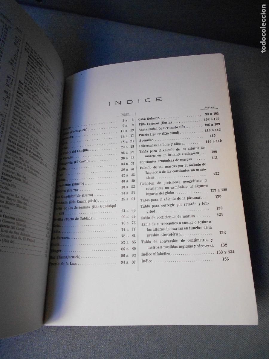 Libros de segunda mano: ANUARIO DE MAREAS. EDICION DE 1976. - Foto 2