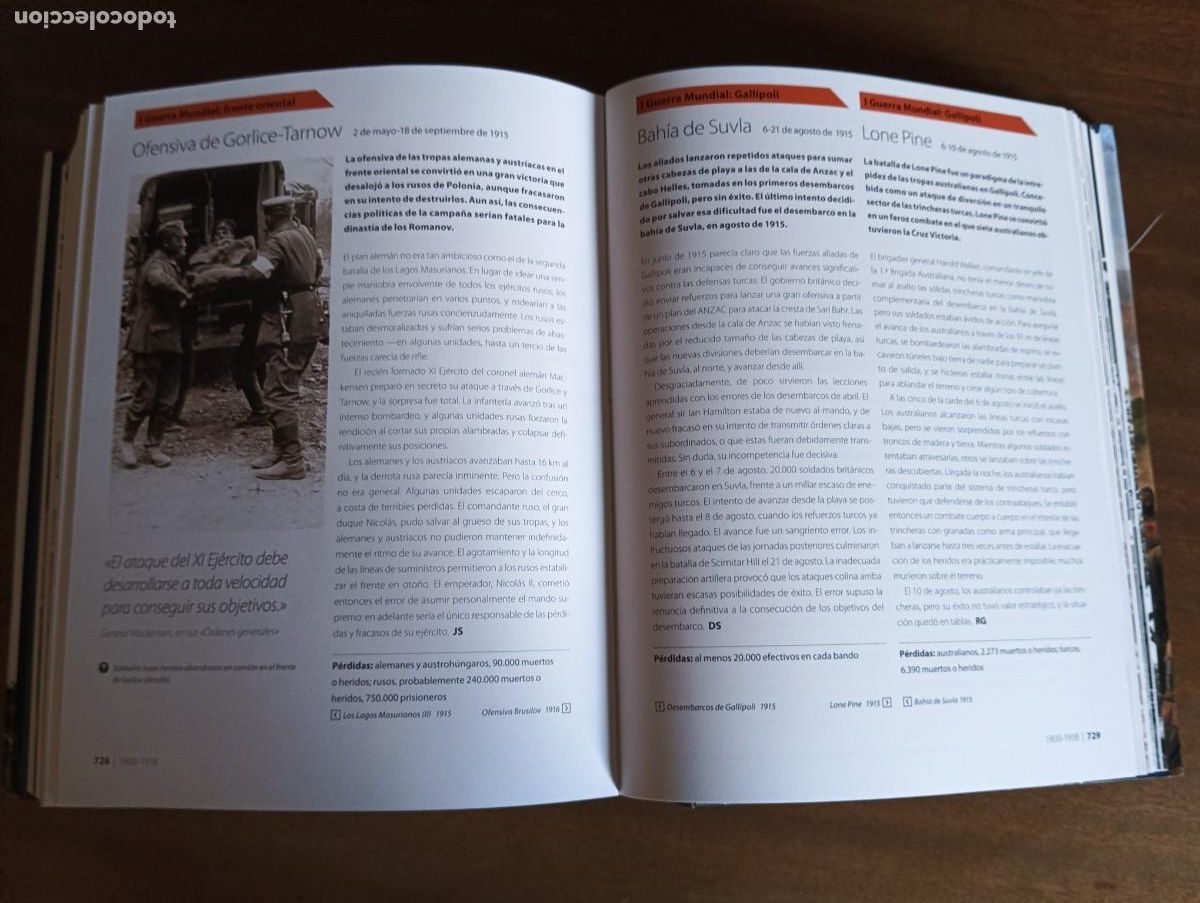 Libros de segunda mano: 1001 BATALLAS QUE CAMBIARON EL CURSO DE LA HISTORIA. - Foto 6