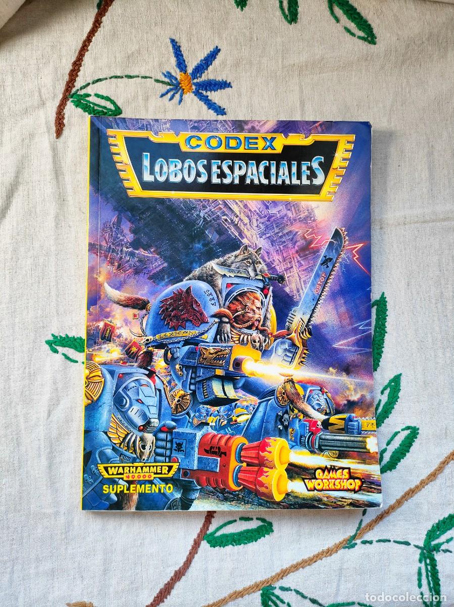 Libri di seconda mano: Codex Warhammer. Lobos Espaciales. Games Workshop. Suplemento, Codex.