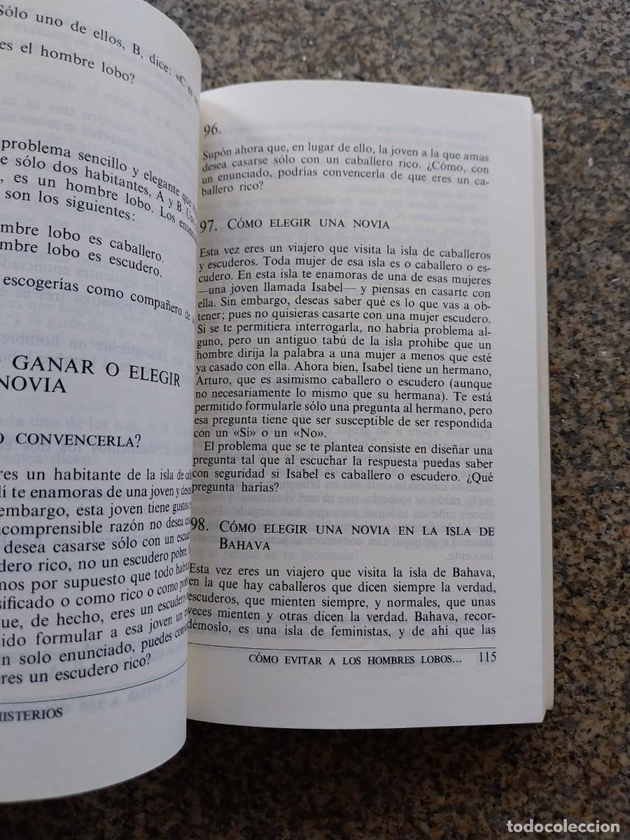 Libros de segunda mano: &iquest; COMO SE LLAMA ESTE LIBRO ? RAYMOND SMULLYAN -- CATEDRA 1991 -- - Foto 2