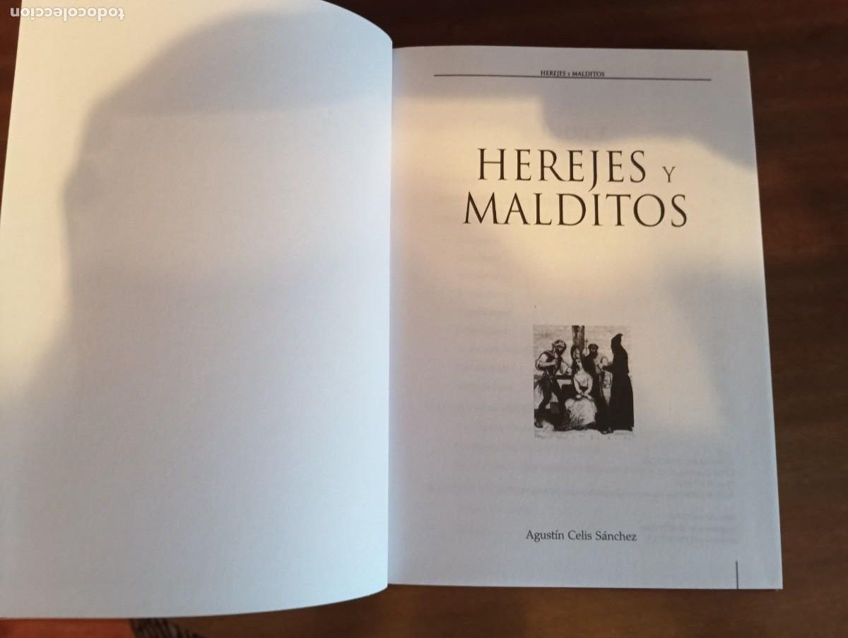 Libros de segunda mano: HEREJES Y MALDITOS EN LA HISTORIA.-AGUSTIN CELIS S&Aacute;NCHEZ. - Foto 3