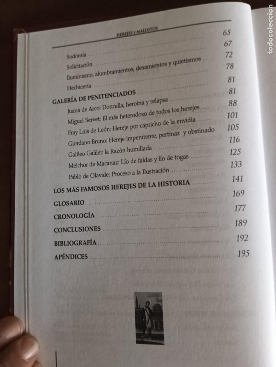 Libros de segunda mano: HEREJES Y MALDITOS EN LA HISTORIA.-AGUSTIN CELIS S&Aacute;NCHEZ. - Foto 5