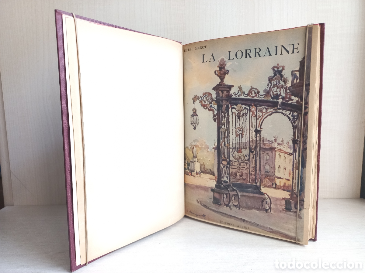 Libros de segunda mano: La Lorraine. Pierre Marot. Editions Alpina. 1947. - Foto 5