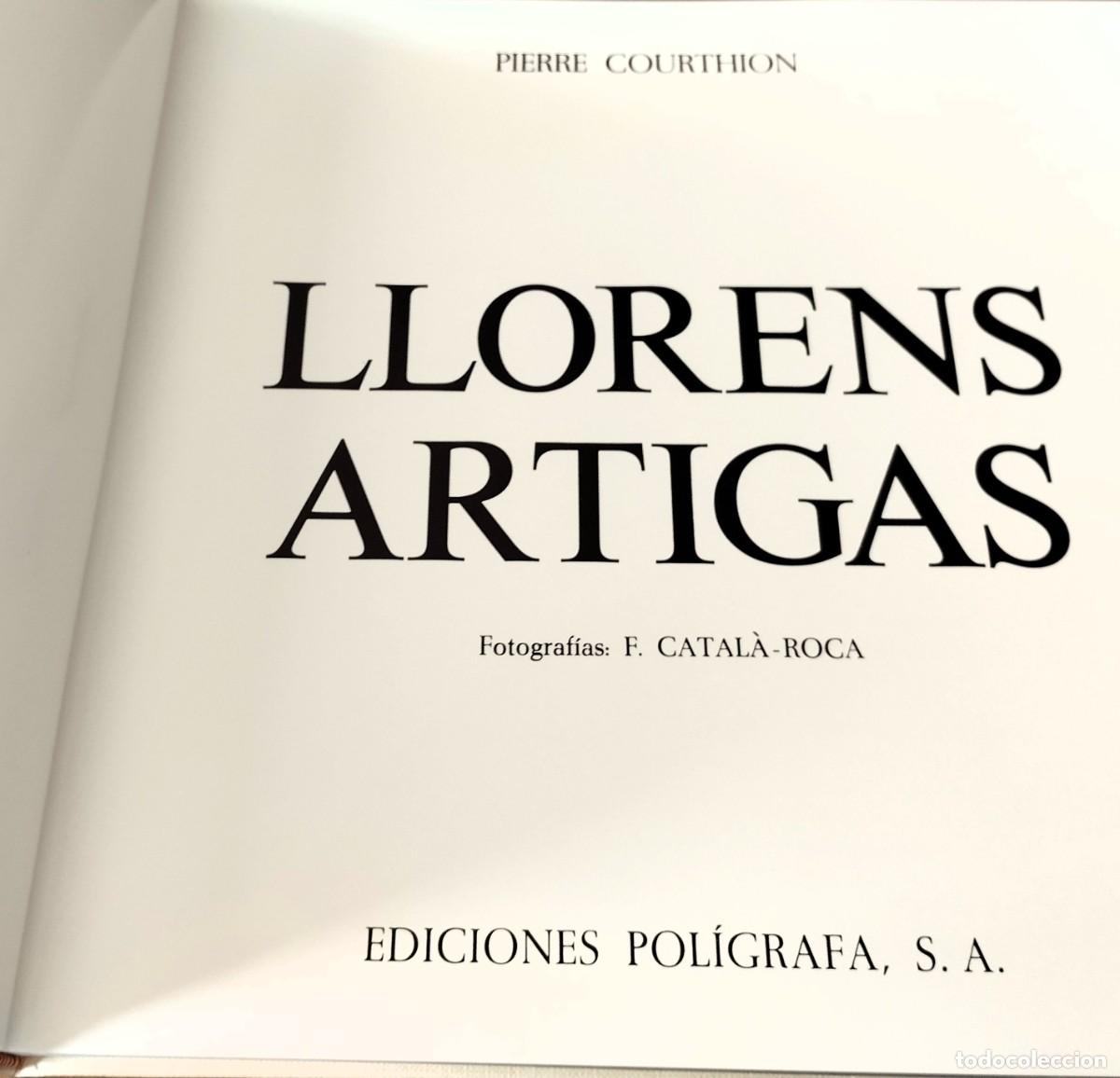 Libros de segunda mano: Pierre Courthion, Llorens Artigas, Pol&iacute;grafa, 1977 - Foto 3