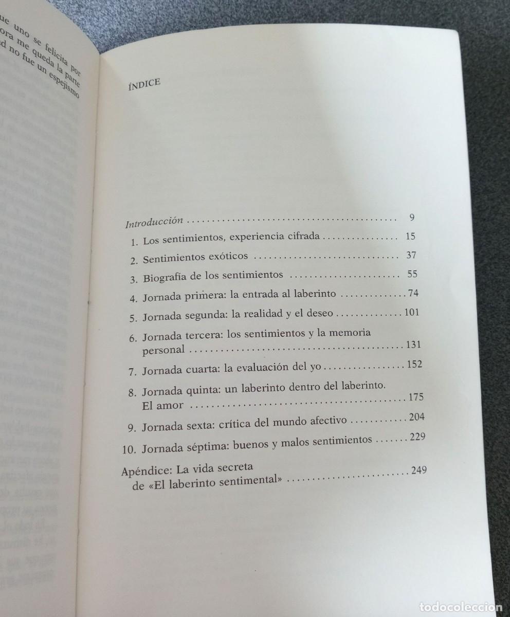 Libros de segunda mano: El Laberinto Sentimental Jos&eacute; Antonio Marina - Foto 6