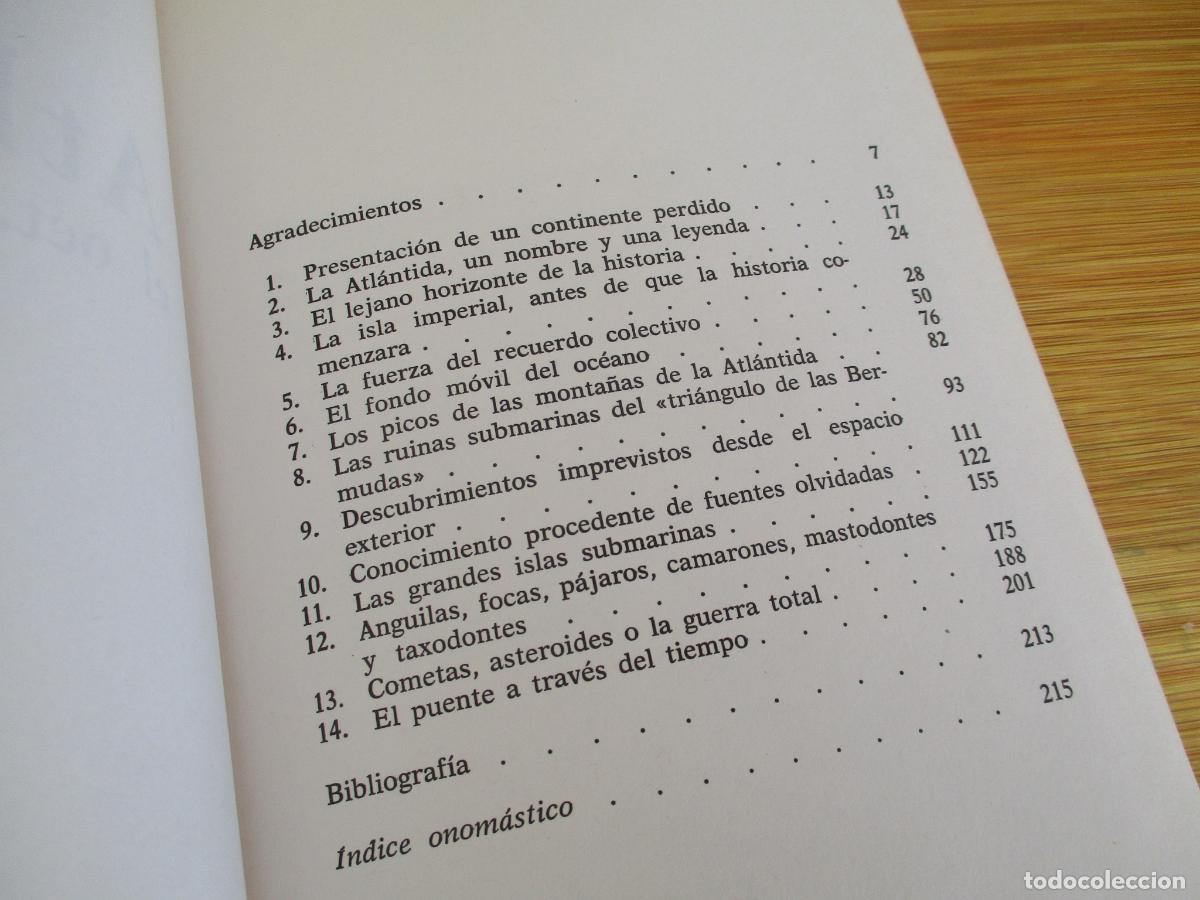Libros de segunda mano: CHARLES BERLITZ, LA ATL&Aacute;NTIDA, EL OCTAVO CONTINENTE-CIRCULO DE LECTORES-1989 - Foto 4