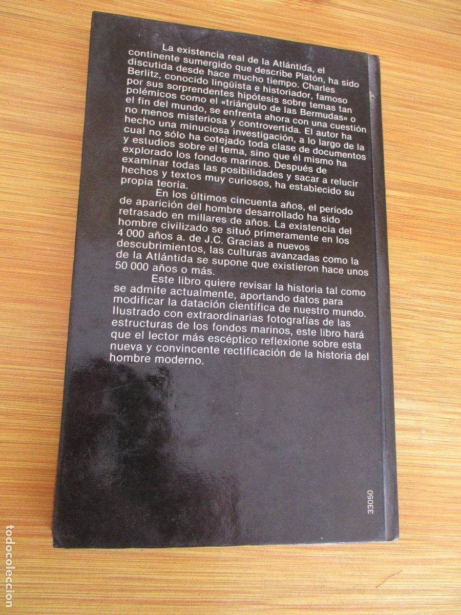 Libros de segunda mano: CHARLES BERLITZ, LA ATL&Aacute;NTIDA, EL OCTAVO CONTINENTE-CIRCULO DE LECTORES-1989 - Foto 6