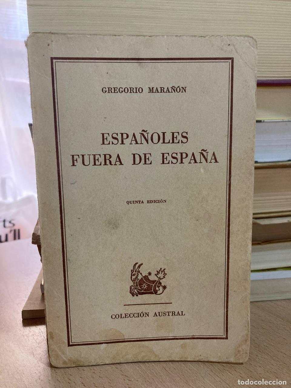 Libros de segunda mano: Espa&ntilde;oles fuera de Espa&ntilde;a. Quinta edici&oacute;n - Foto 1