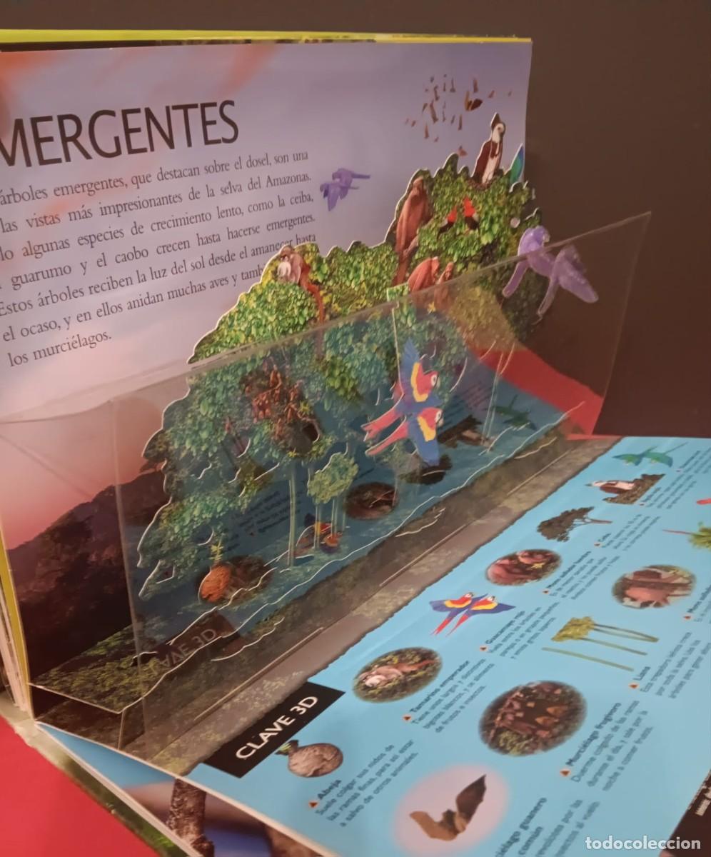 Libros de segunda mano: BONITO LIBRO PANORAMICO 3D CON DIORAMAS TITULO SELVAS - Foto 12