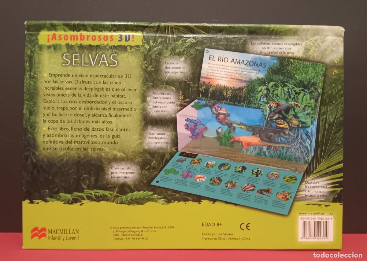 Libros de segunda mano: BONITO LIBRO PANORAMICO 3D CON DIORAMAS TITULO SELVAS - Foto 13