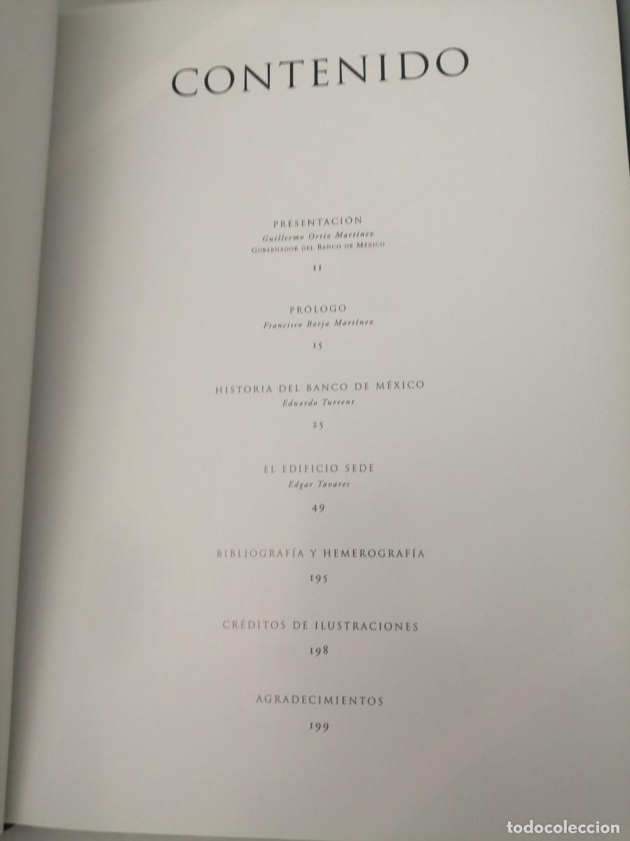 Libros de segunda mano: BANCO DE M&Eacute;XICO: Su historia y su edificio sede (Primera edici&oacute;n, tapa dura) - Foto 8