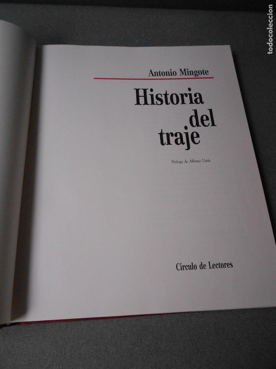 Libros de segunda mano: HISTORIA DEL TRAJE. MINGOTE - Foto 2