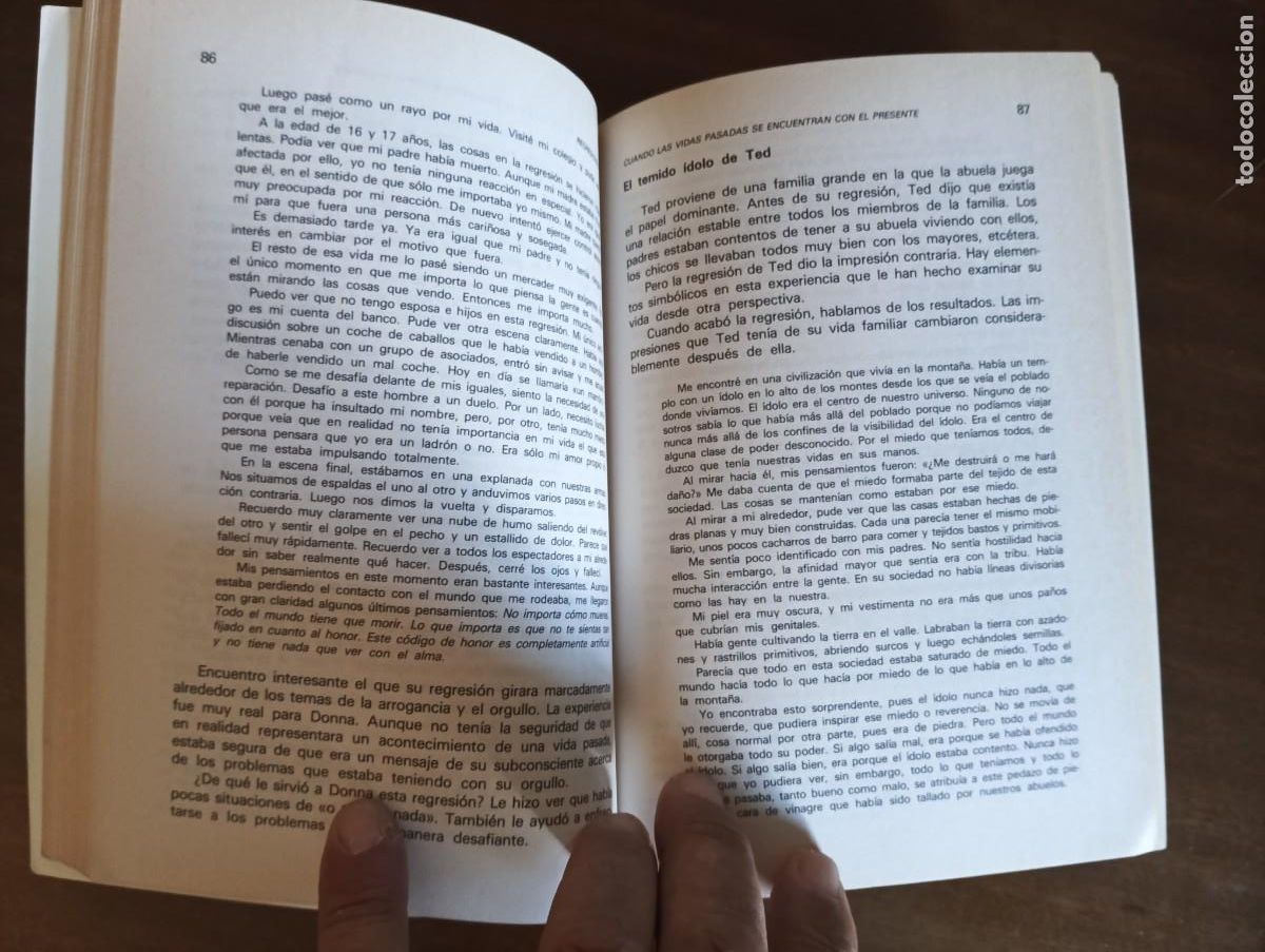 Libros de segunda mano: REGRESIONES .- Dr. RAYMOND A. MOODY. - Foto 3