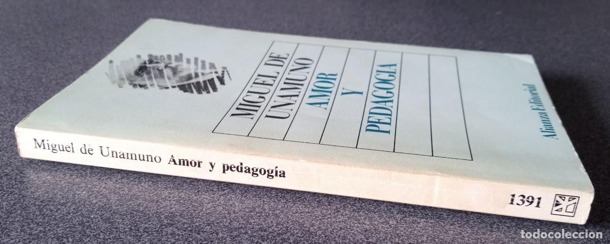 Libros de segunda mano: Amor Y Pedagog&iacute;a Miguel De Unamuno - Foto 2