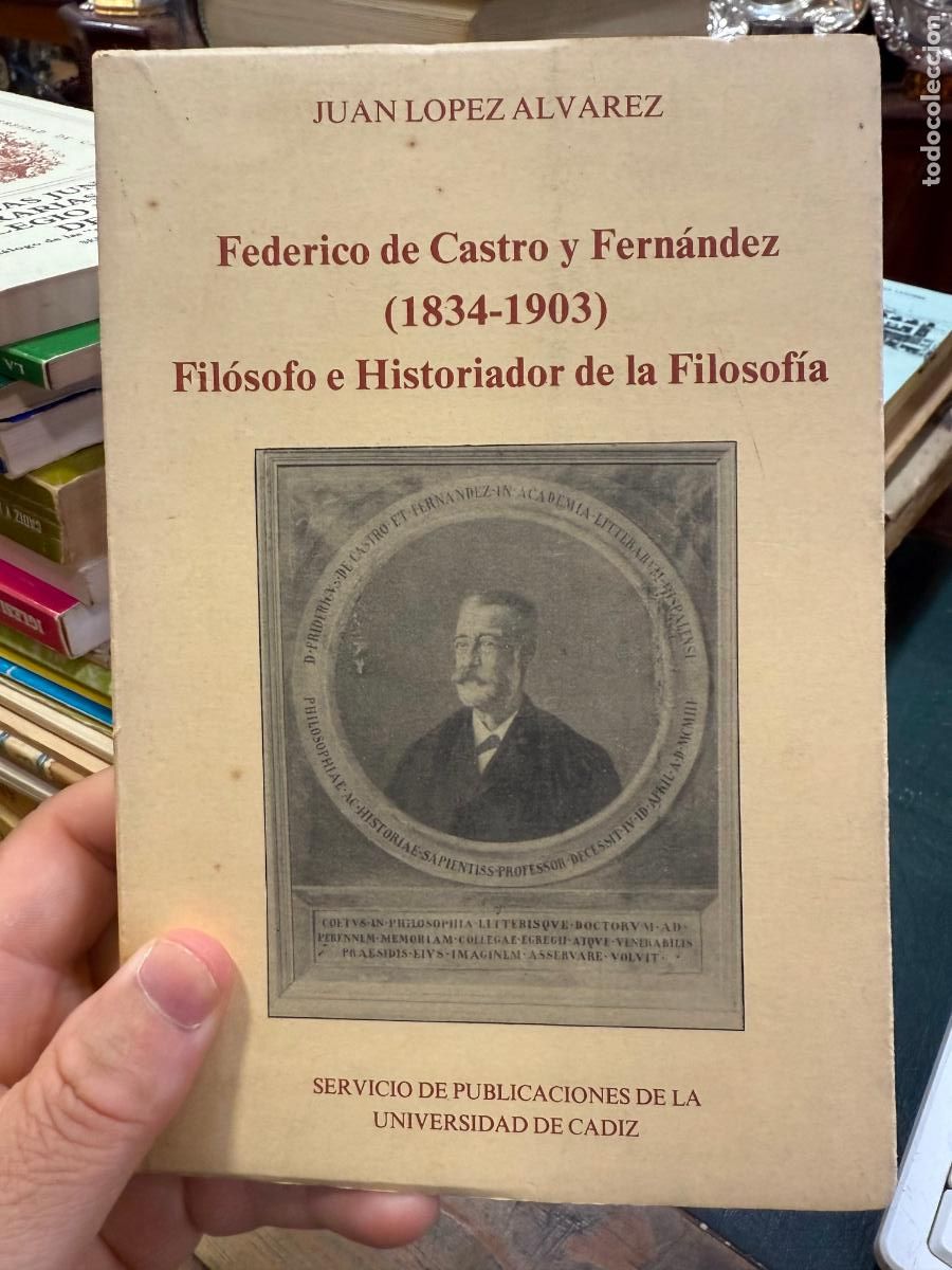 Second hand books: LIBRO FEDERICO DE CASTRO Y FERNANDEZ - CADIZ A&Ntilde;O 1984 - 187 PAG