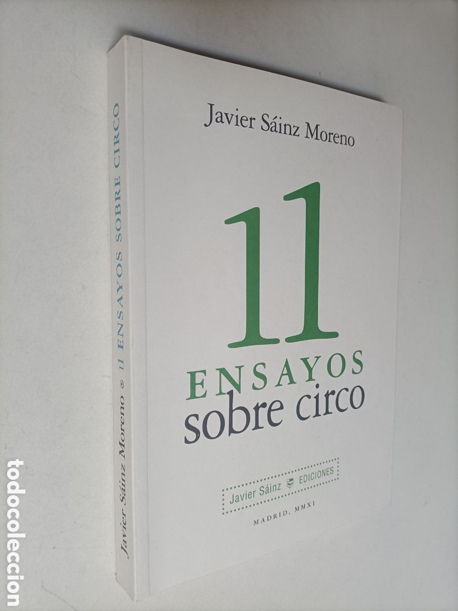 Gebrauchte B&uuml;cher: 11 ensayo sobre circo Javier Sainz moreno
