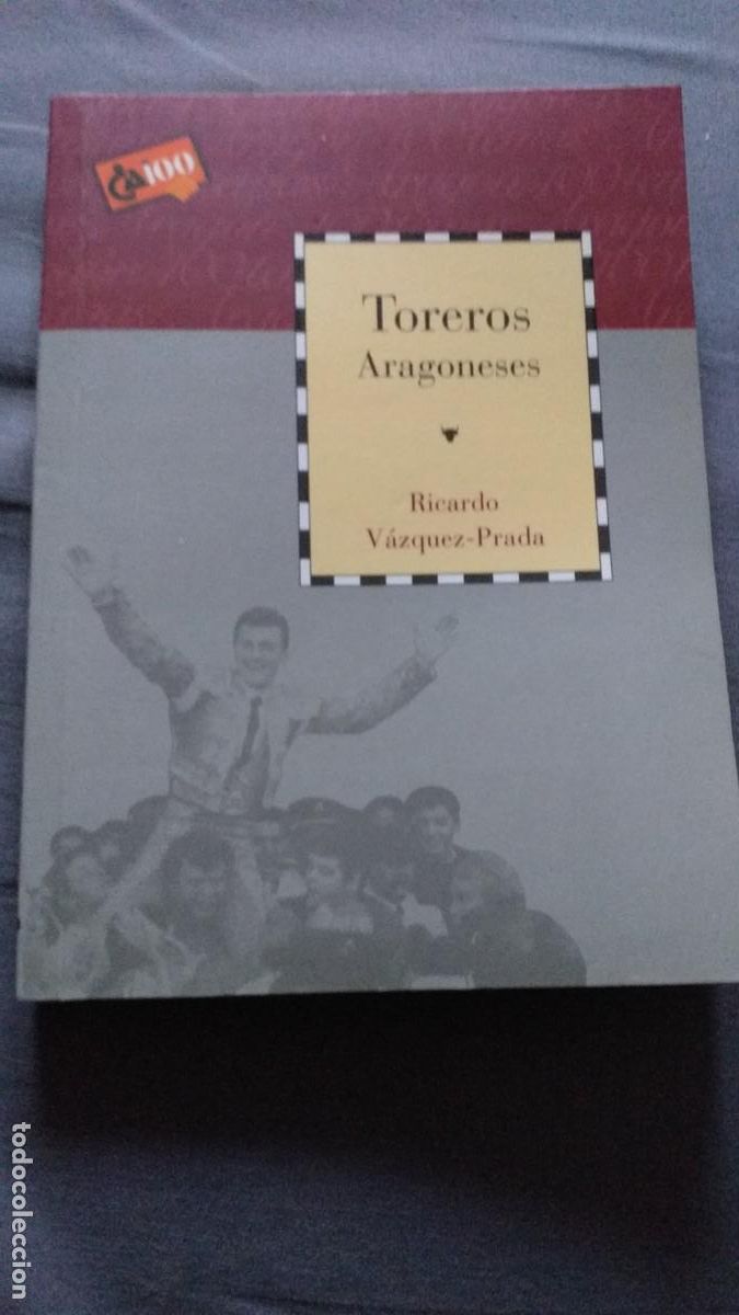 Libros de segunda mano: Libro de CAI100 TOREROS ARAGONESES - Foto 1