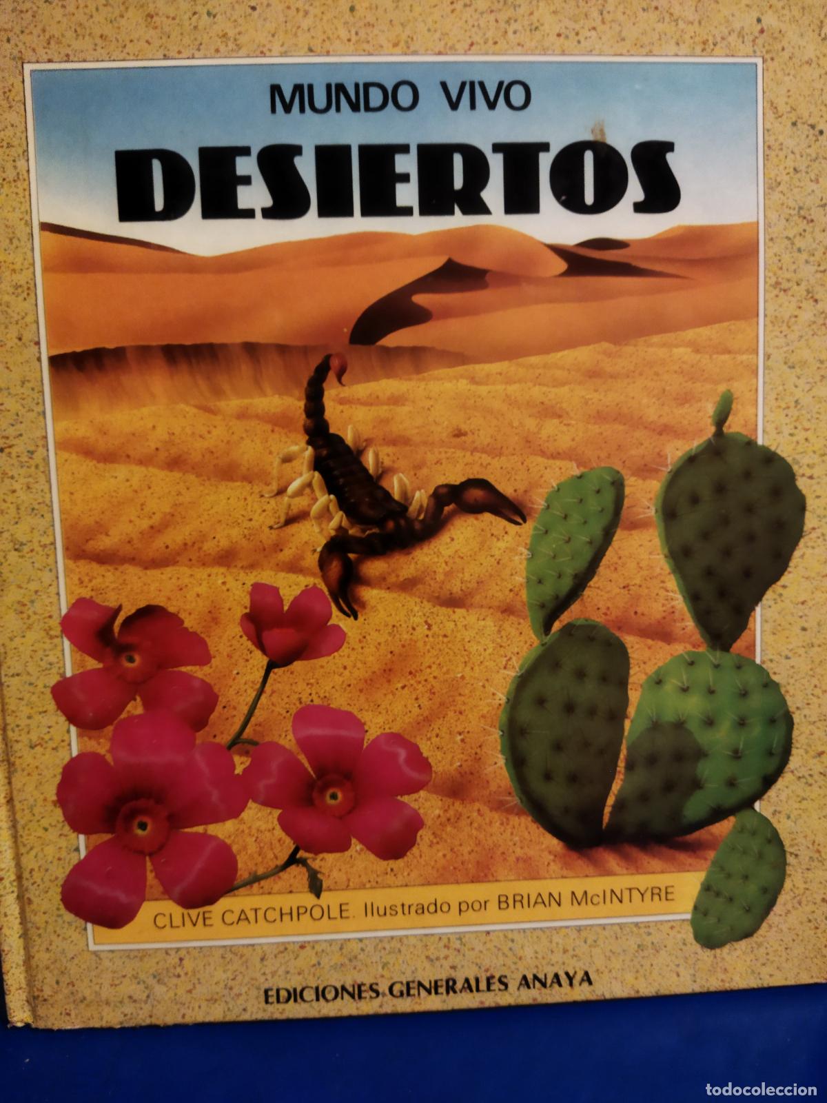 Libros de segunda mano: Mundo vivo Desiertos Clive Catchpole - Foto 1