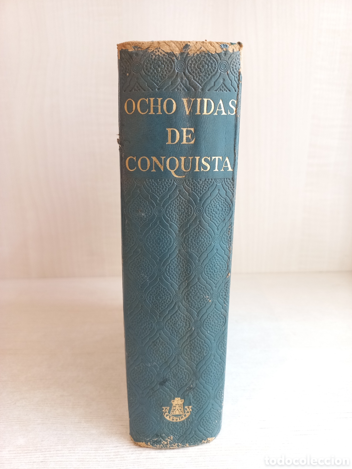 Libros de segunda mano: Ocho vidas de Conquista. VVAA. Editorial Castilla, 1952. Historia. - Foto 1