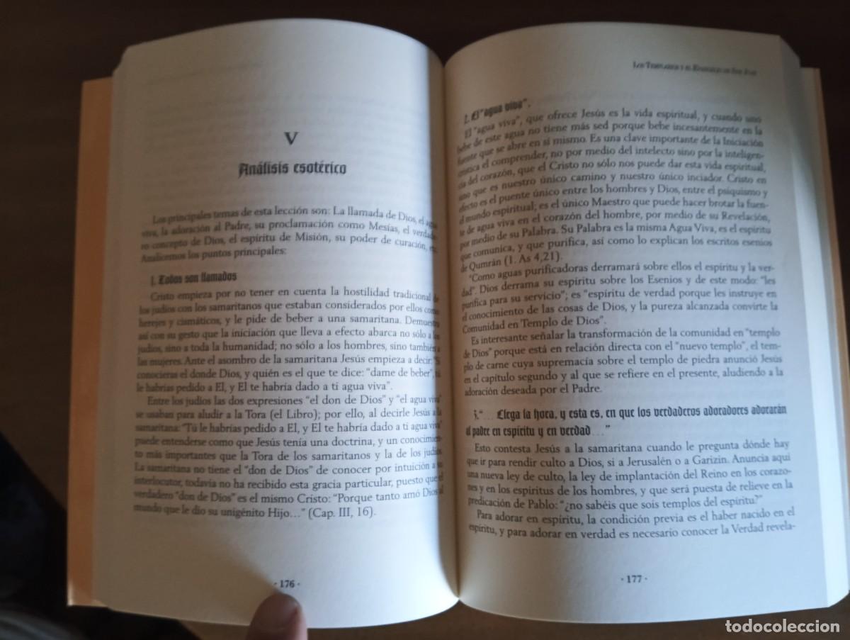 Libros de segunda mano: Los templarios y el Evangelio de San Juan.-ARNAULD DE SAINT-JACQUES. - Foto 3