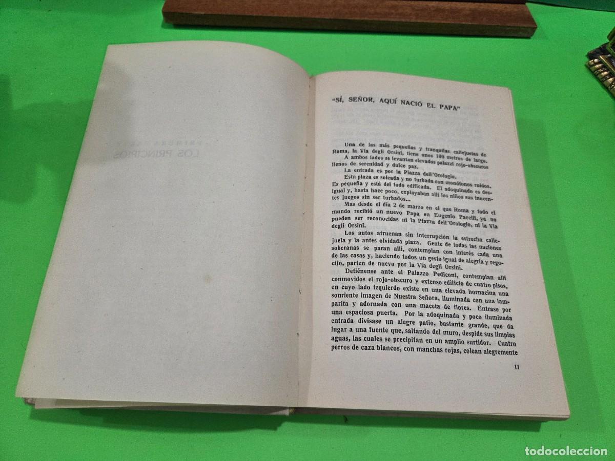 Libros de segunda mano: &rdquo;&rdquo;PIO XII&rdquo;&rdquo;...SU VIDA Y SU PERSONALIDAD...E. LUMEN...1943... - Foto 4