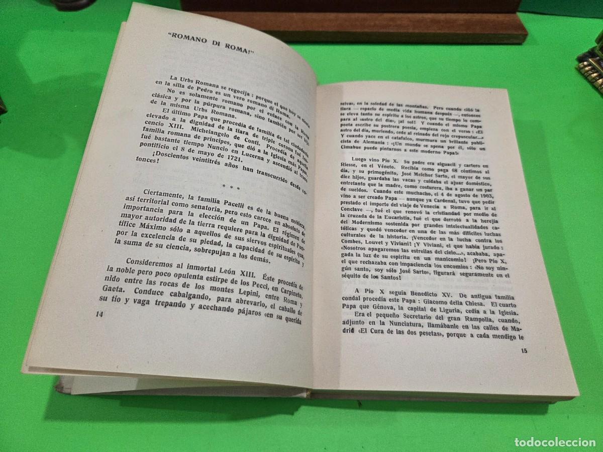 Libros de segunda mano: &rdquo;&rdquo;PIO XII&rdquo;&rdquo;...SU VIDA Y SU PERSONALIDAD...E. LUMEN...1943... - Foto 5