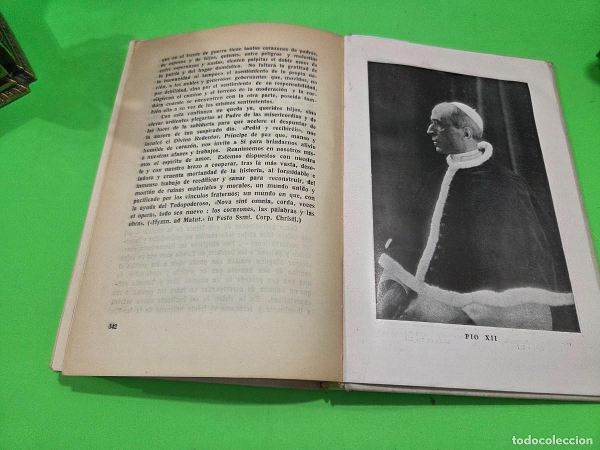 Libros de segunda mano: &rdquo;&rdquo;PIO XII&rdquo;&rdquo;...SU VIDA Y SU PERSONALIDAD...E. LUMEN...1943... - Foto 10