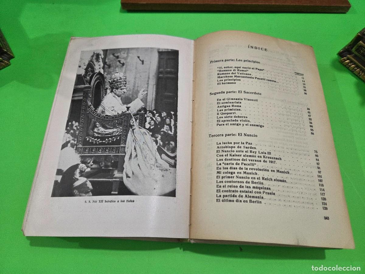 Libros de segunda mano: &rdquo;&rdquo;PIO XII&rdquo;&rdquo;...SU VIDA Y SU PERSONALIDAD...E. LUMEN...1943... - Foto 16