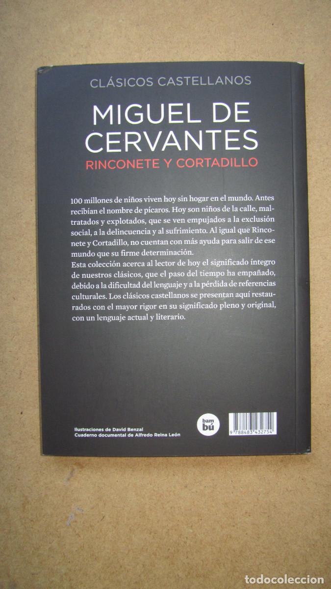 Libros de segunda mano: Rinconete y Cortadillo Cervantes Saavedra, Miguel de - Foto 2