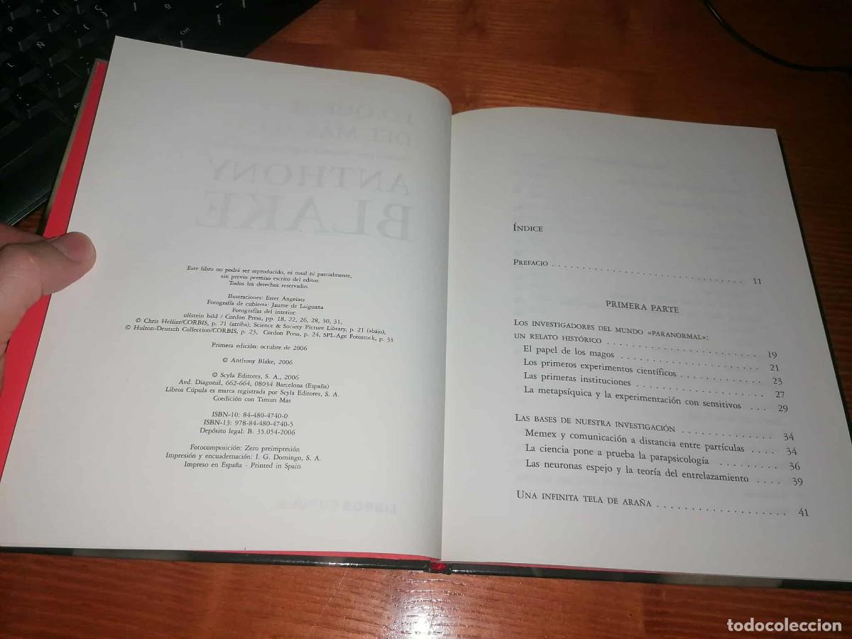 Libros de segunda mano: Libro: LO QU&Eacute; S&Eacute; DEL M&Aacute;S ALL&Aacute; Anthony Blake - Foto 3