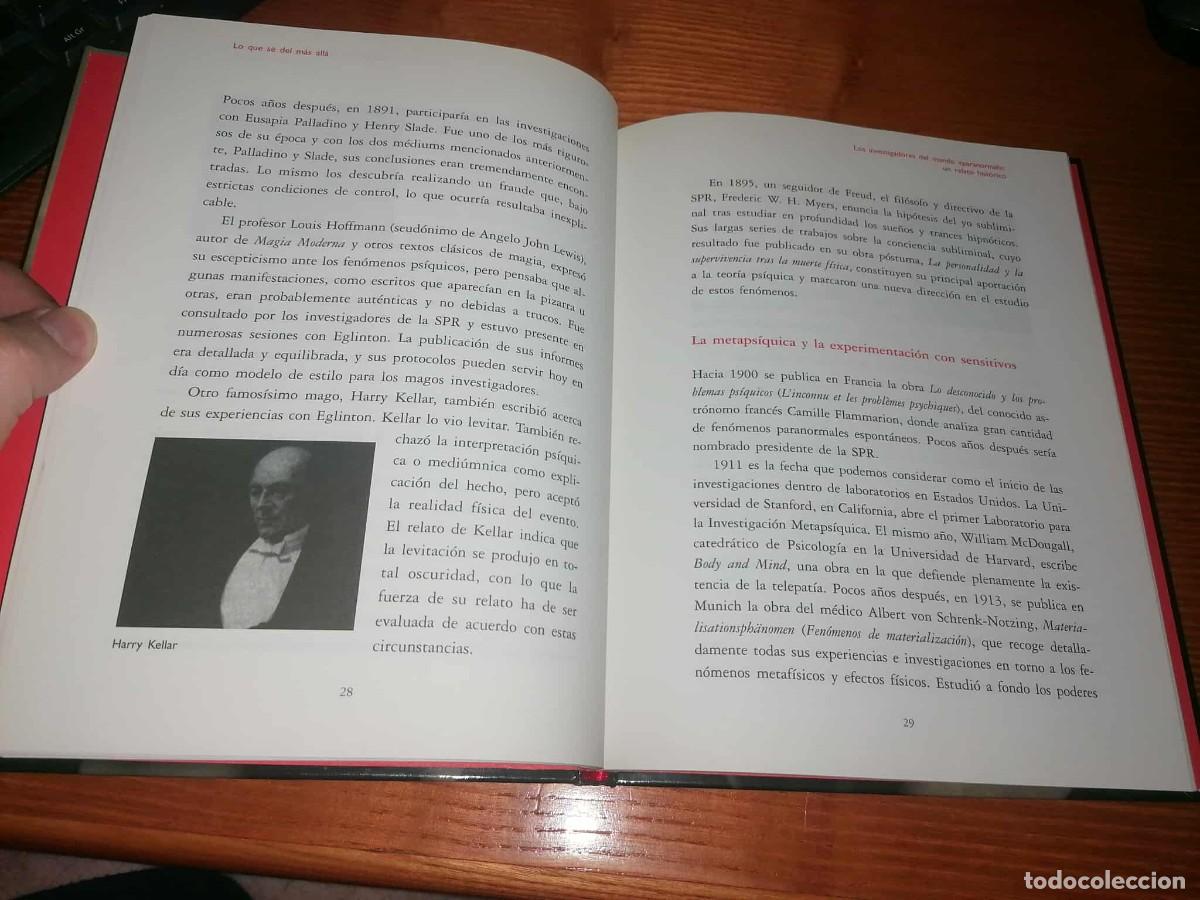 Libros de segunda mano: Libro: LO QU&Eacute; S&Eacute; DEL M&Aacute;S ALL&Aacute; Anthony Blake - Foto 4