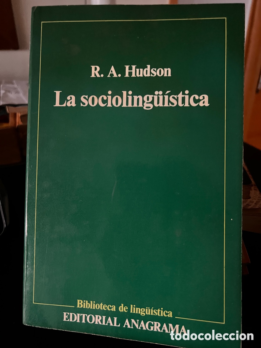 Libros de segunda mano: La socioling&uuml;&iacute;stica. R. A. Hudson. - Foto 6