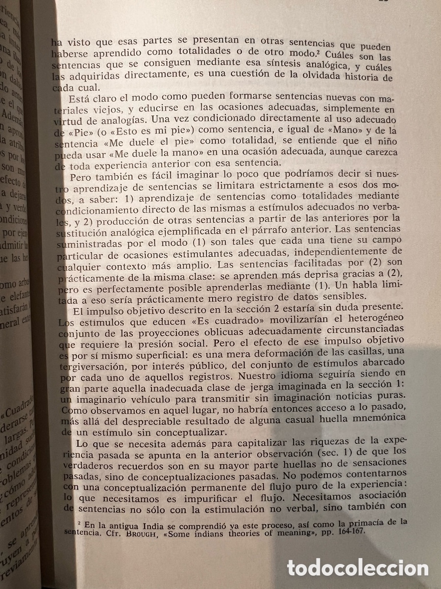 Libros de segunda mano: Palabra y objeto. Q.V. Orman Quine - Foto 4