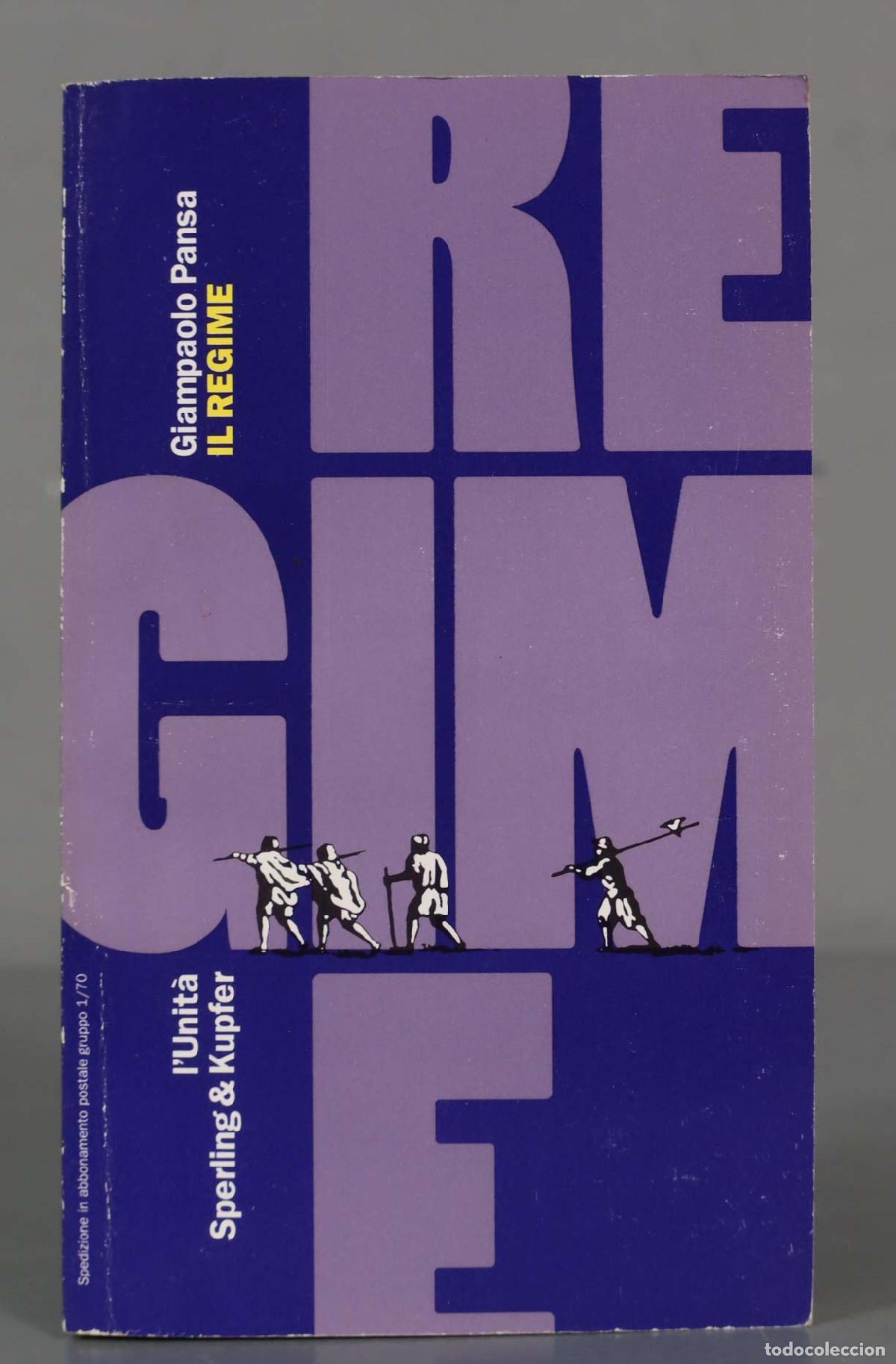 Libros de segunda mano: Il regime Giampaolo Pansa - Foto 1