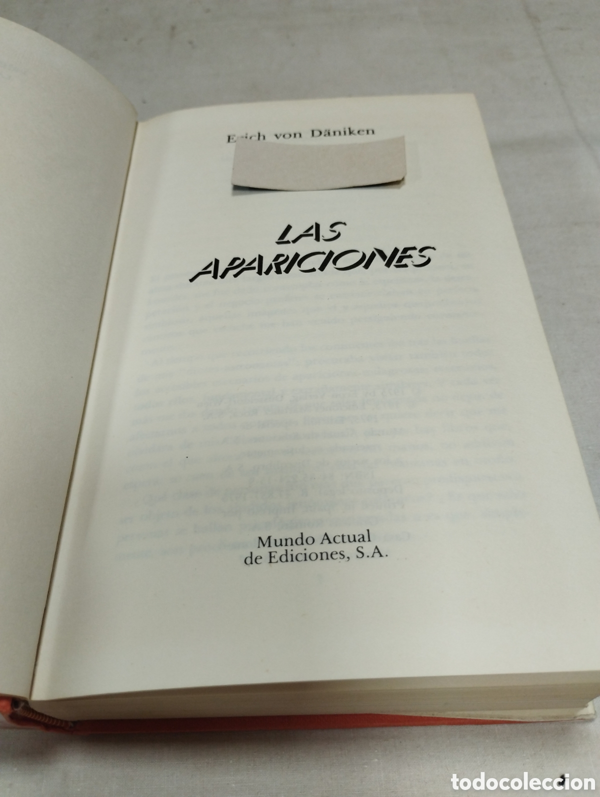 Libros de segunda mano: Las apariciones. Erich V&ouml;n Daniken, 1975 - Foto 2