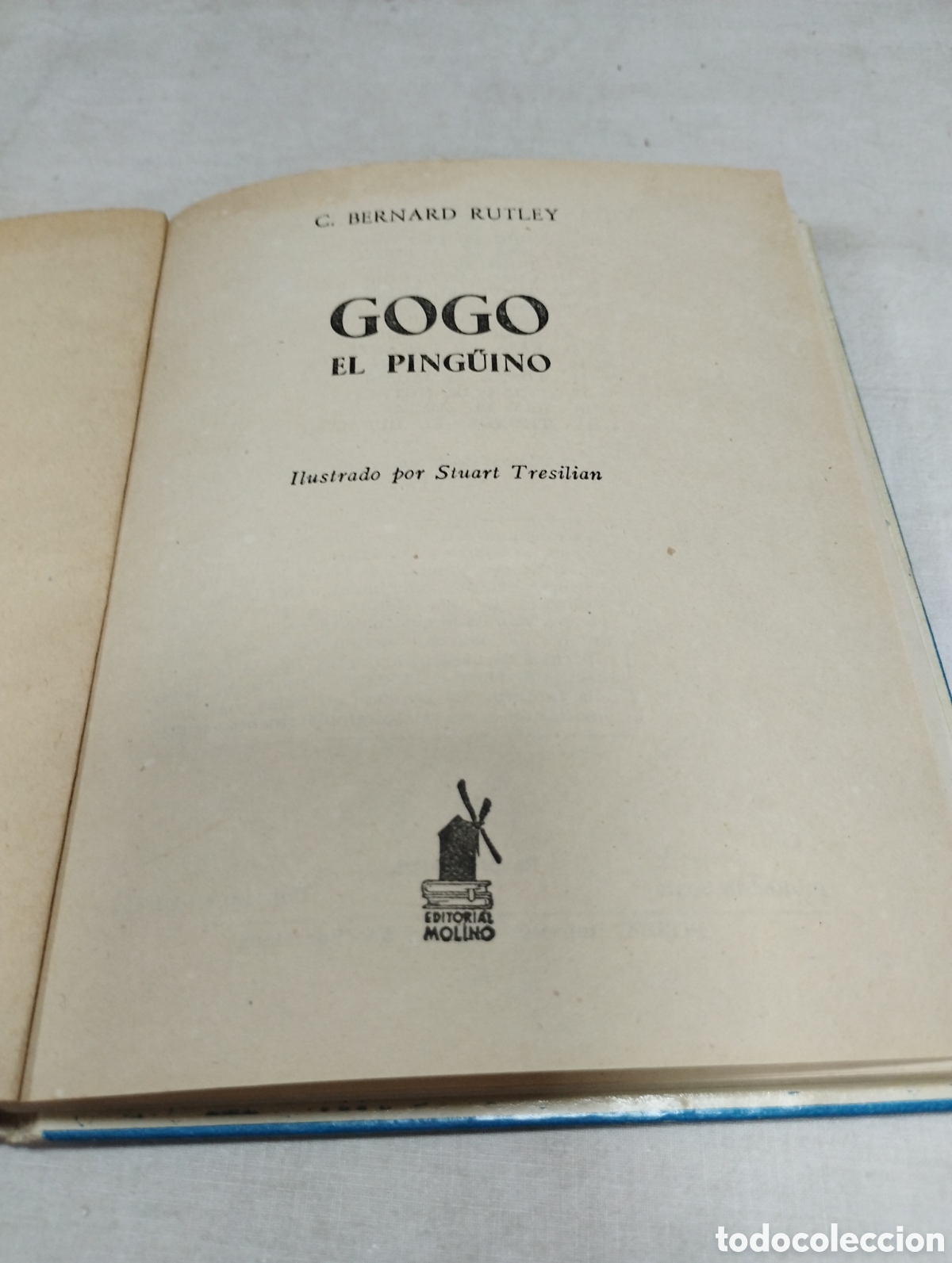 Libros de segunda mano: Gogo el ping&uuml;ino. C. Bernard Rutley - Foto 2