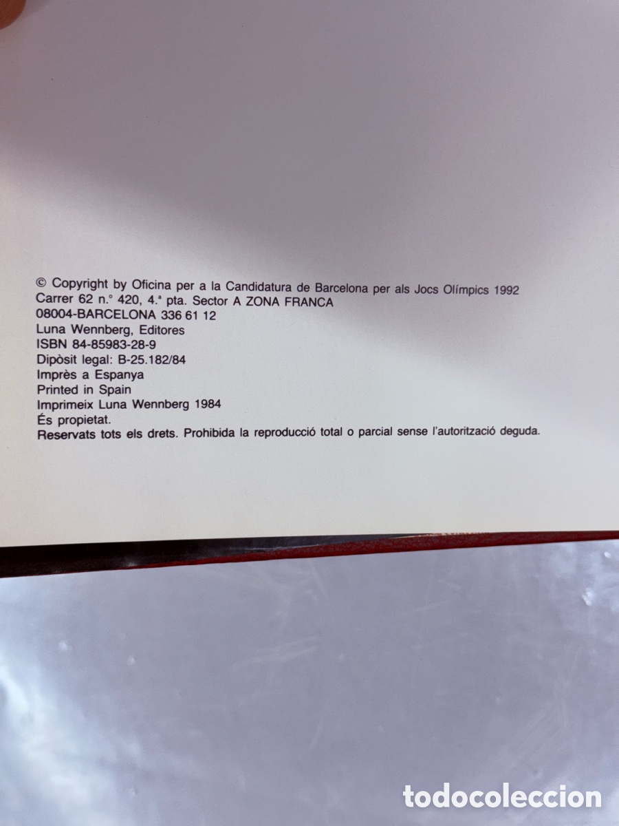 Libros de segunda mano: Barcelona 92 - Luna Wennberg - Foto 2