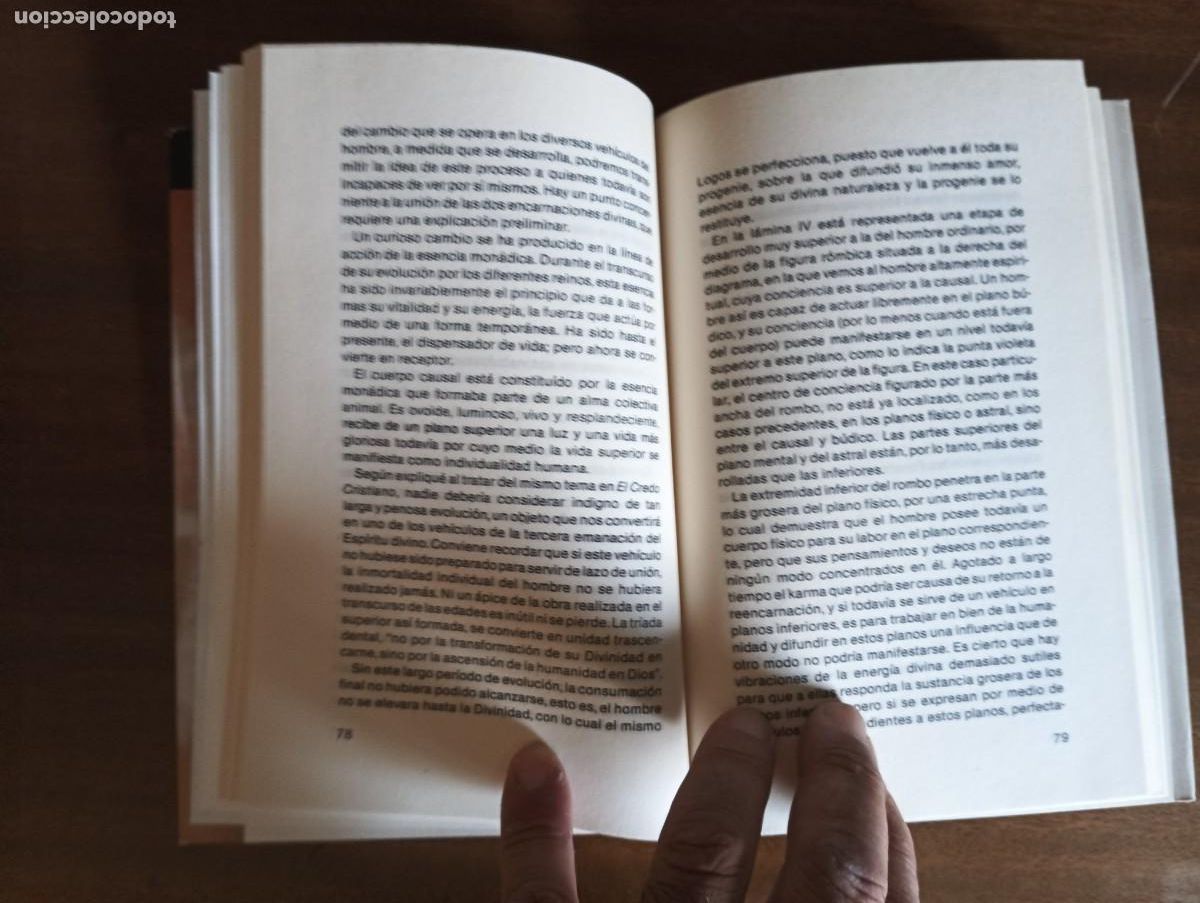 Libros de segunda mano: EL HOMBRE VISIBLE E INVISIBLE.-C.W.LEADBEATER. - Foto 4