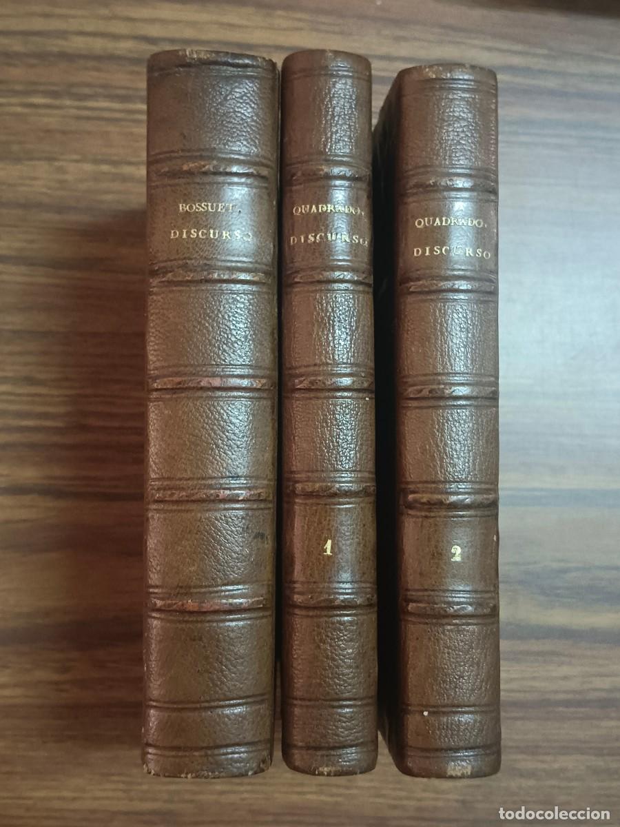 Libros de segunda mano: DISCURSO SOBRE LA HISTORIA UNIVERSAL - 3 TOMOS - BOSSUET - Foto 1