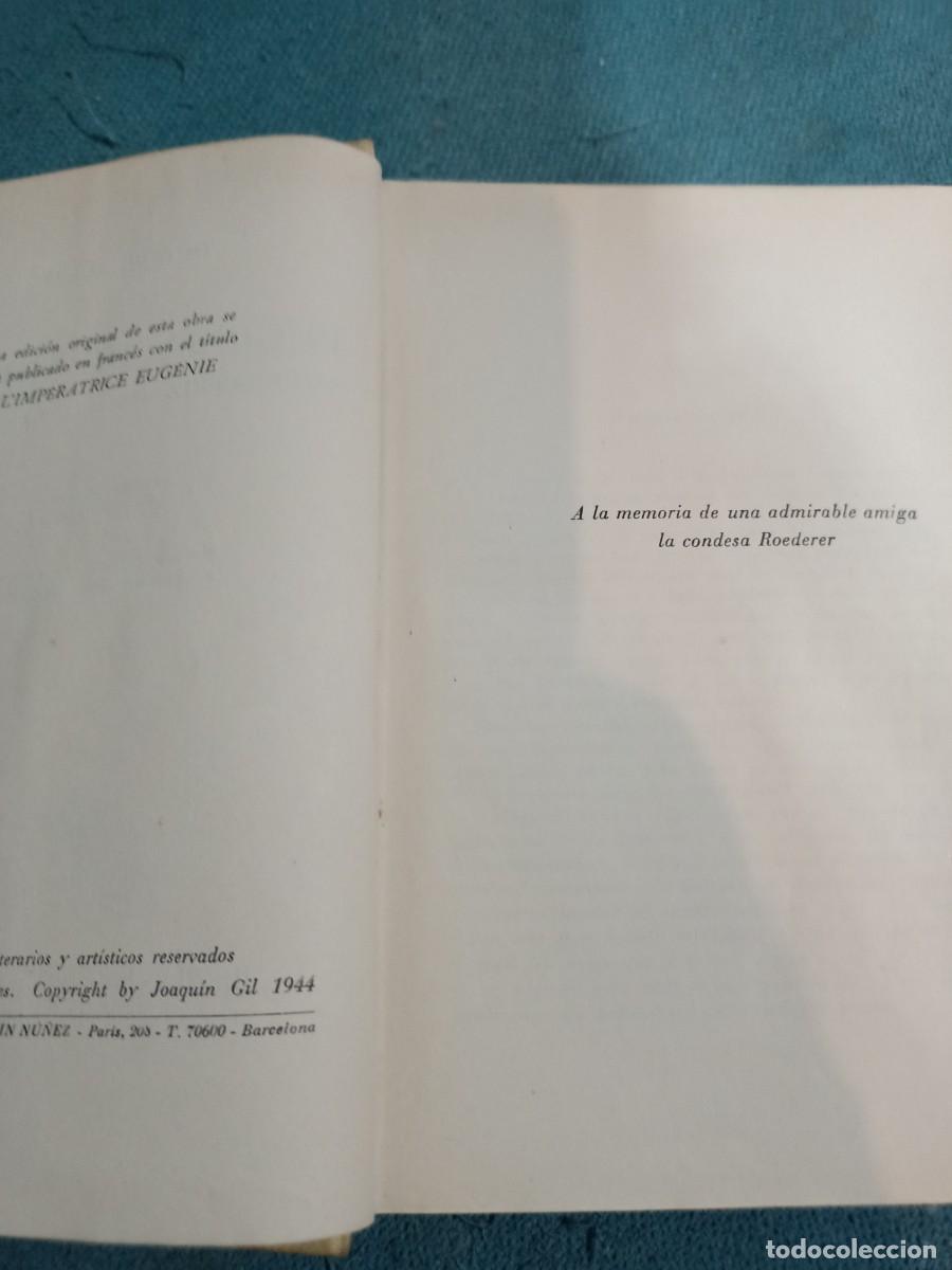 Libros de segunda mano: libro eugenia de montijo - Foto 2