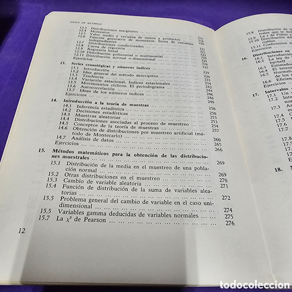 Libros de segunda mano: AN&Aacute;LISIS ESTAD&Iacute;STICO APLICADO - RIOS, SIXTO - Foto 6